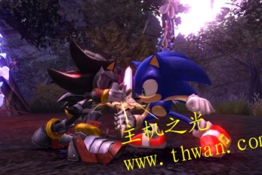 索尼克与黑暗骑士-WII