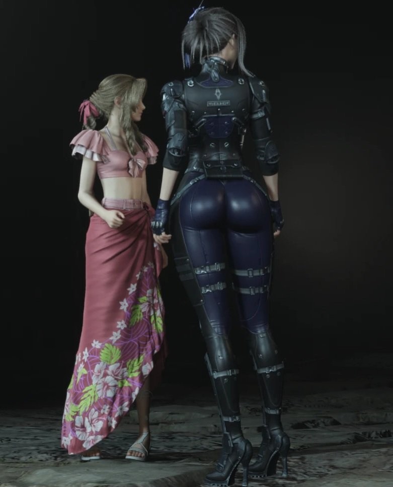 《最终幻想7：重生》PC MOD 《第一后裔》风格蒂法