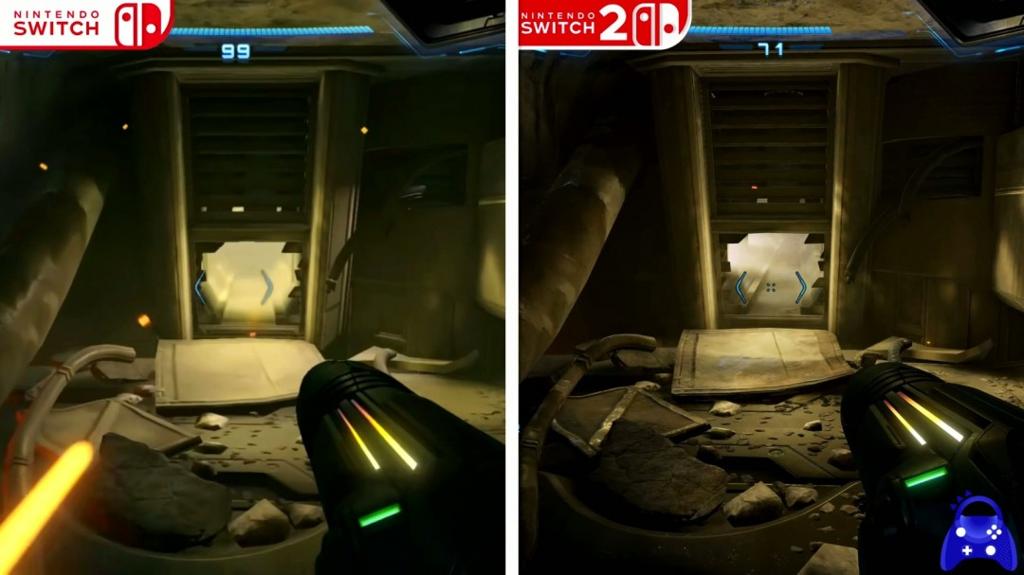 《银河战士Prime 4》Switch 2版展示、Switch和Switch 2版画面对比