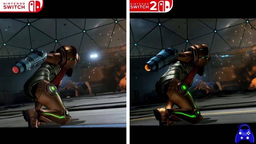 《银河战士Prime 4》Switch 2版展示、Switch和Switch 2版画面对比