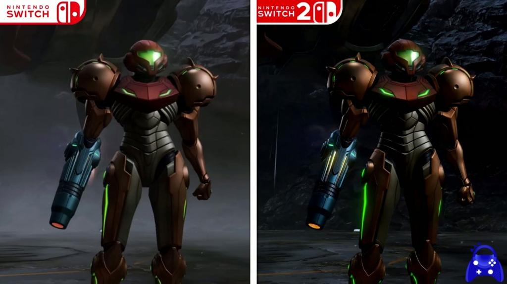 《银河战士Prime 4》Switch 2版展示、Switch和Switch 2版画面对比