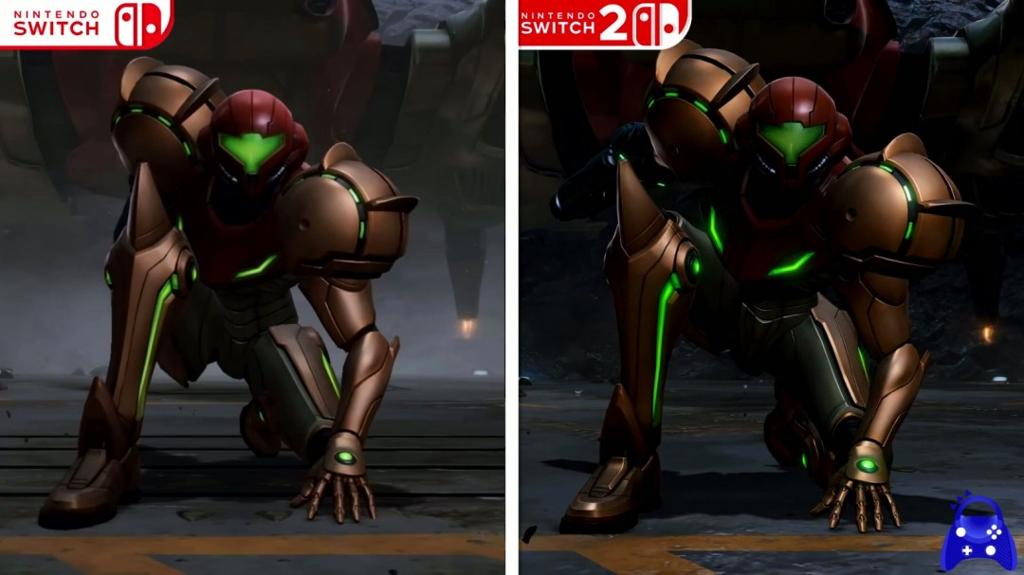 《银河战士Prime 4》Switch 2版展示、Switch和Switch 2版画面对比