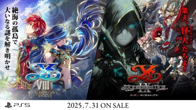 《伊苏10》加强版7月31日登陆NS2！《伊苏8/9》同日推出PS5版！
