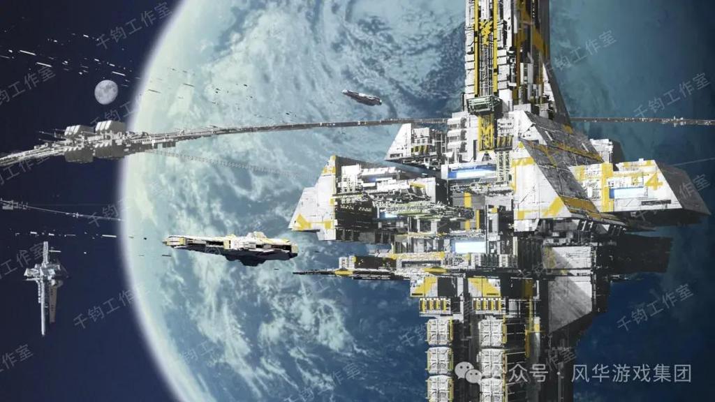 国产科幻军事游戏《代号Space》曝光 宇宙战舰太酷炫