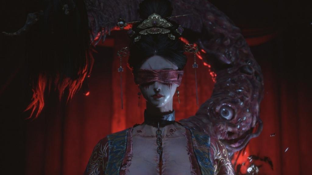 《明末：渊虚之羽》新套装截图 诡异新娘身姿傲人