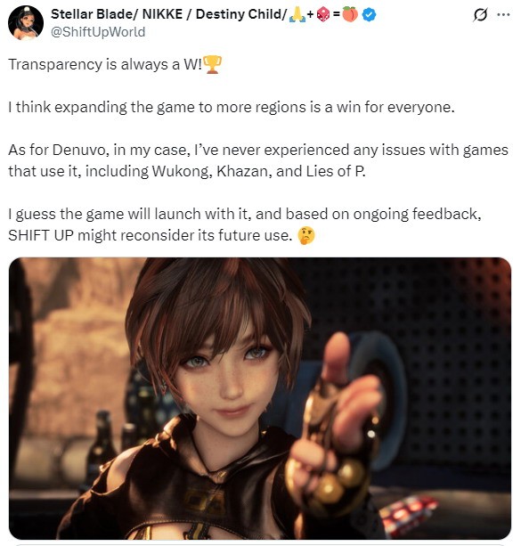 ShiftUp称D加密不会影响《星刃》性能 你信吗？