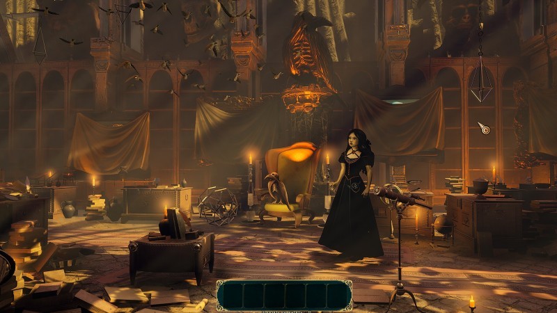 黑暗美学魔境！独立解谜游戏《秘密城堡》登陆Steam