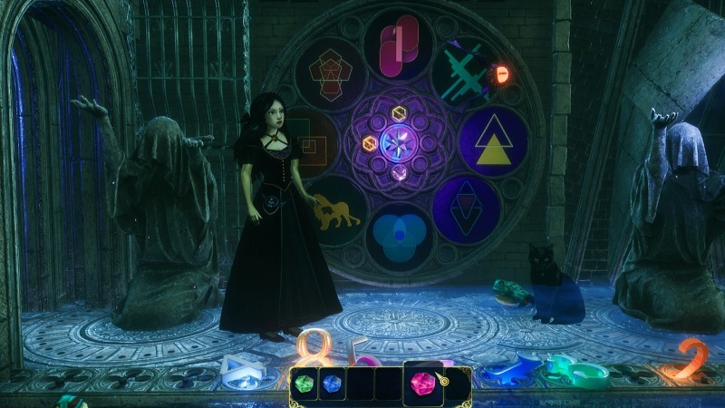 黑暗美学魔境！独立解谜游戏《秘密城堡》登陆Steam
