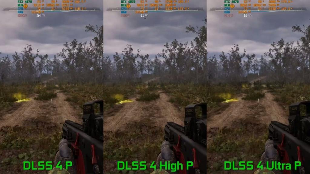 DLSS 4新的高性能模式测试 帧数更高、画质几乎没影响