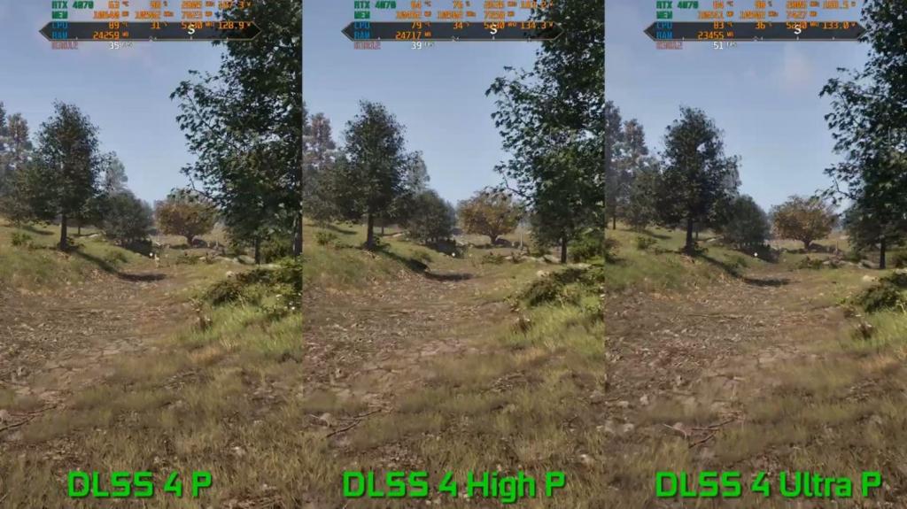 DLSS 4新的高性能模式测试 帧数更高、画质几乎没影响