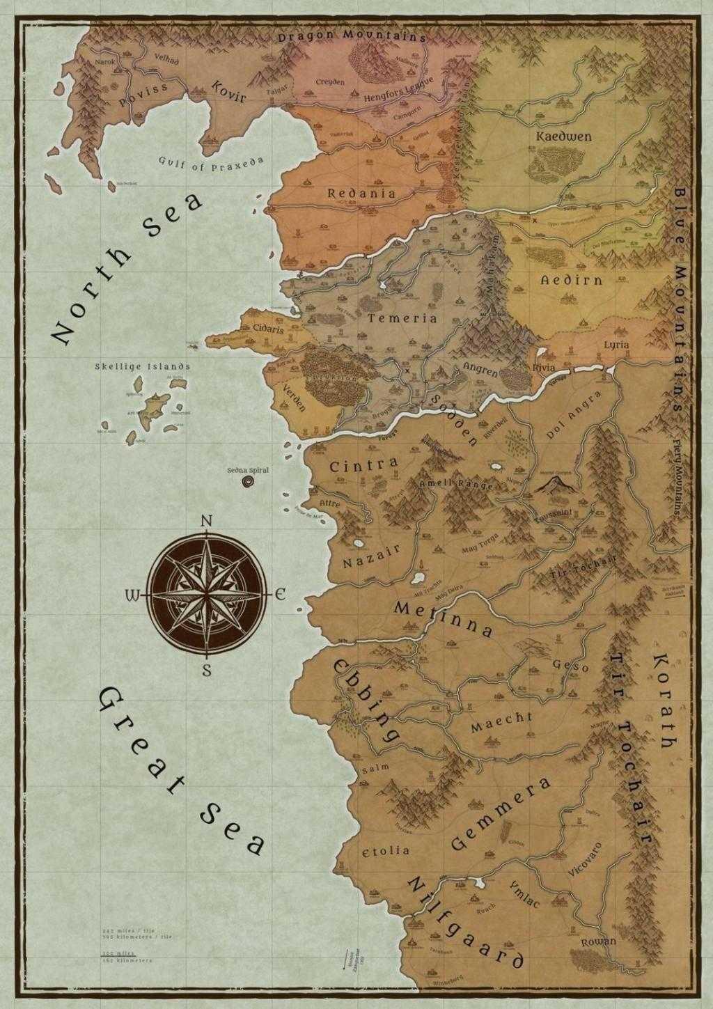 《巫师4》新地区曝光：柯维尔王国雪峰耸立 画面震撼