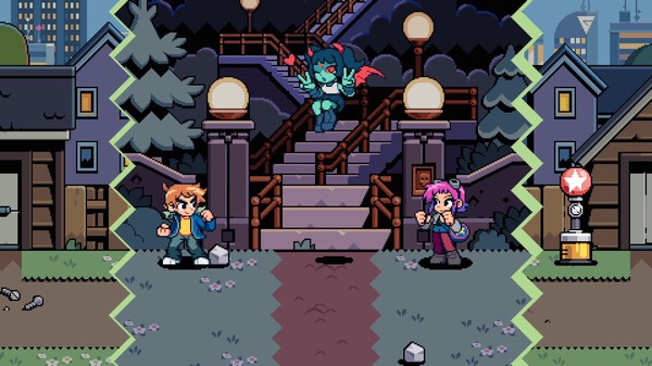 2D像素冒险游戏《Scott Pilgrim EX》新预告 