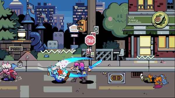 2D像素冒险游戏《Scott Pilgrim EX》新预告 