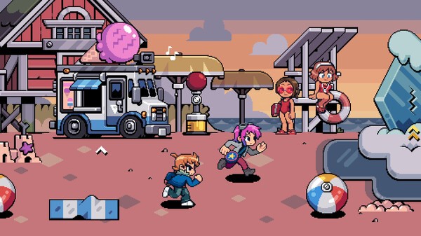 2D像素冒险游戏《Scott Pilgrim EX》新预告 