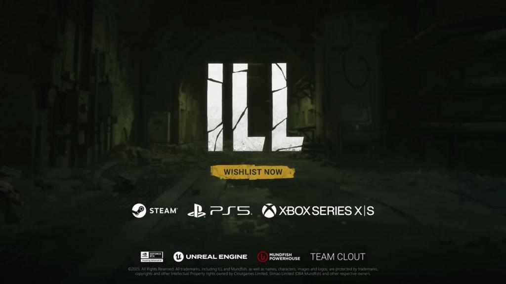 第一人称动作恐怖游戏《ILL》首曝实机片段