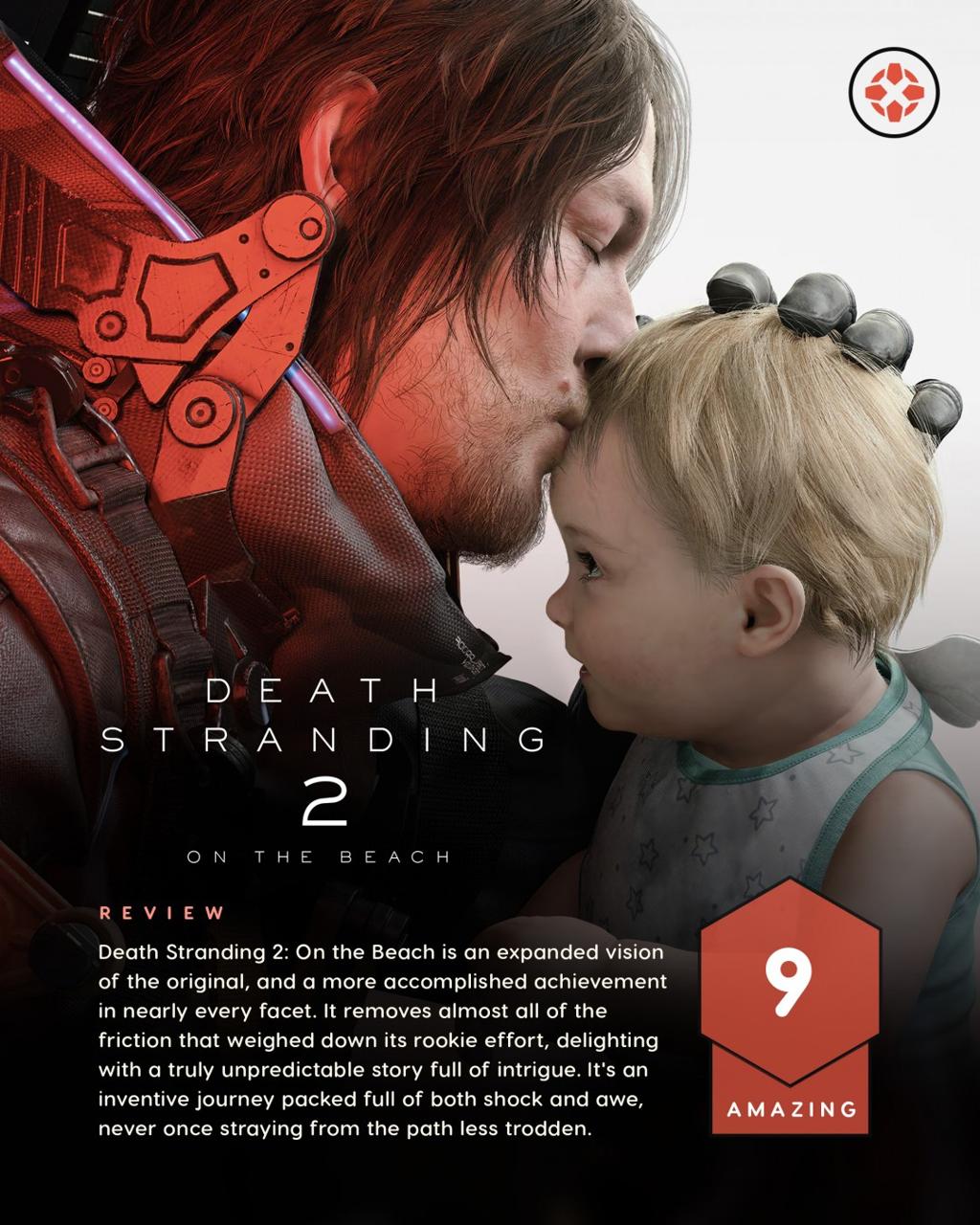 《死亡搁浅2》媒体评分出炉 IGN 9分、MTC必玩