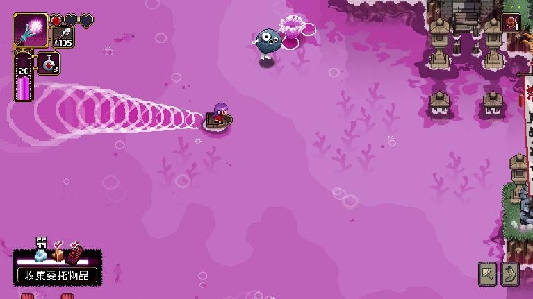 俯视角2D动作游戏《先驱者真子（Outrider Mako）》现已在Steam上发售！