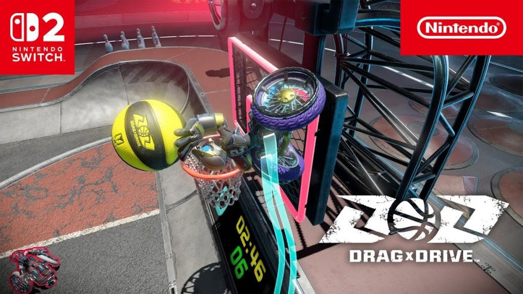 Switch2轮椅篮球游戏《Drag x Drive》8月14日发售