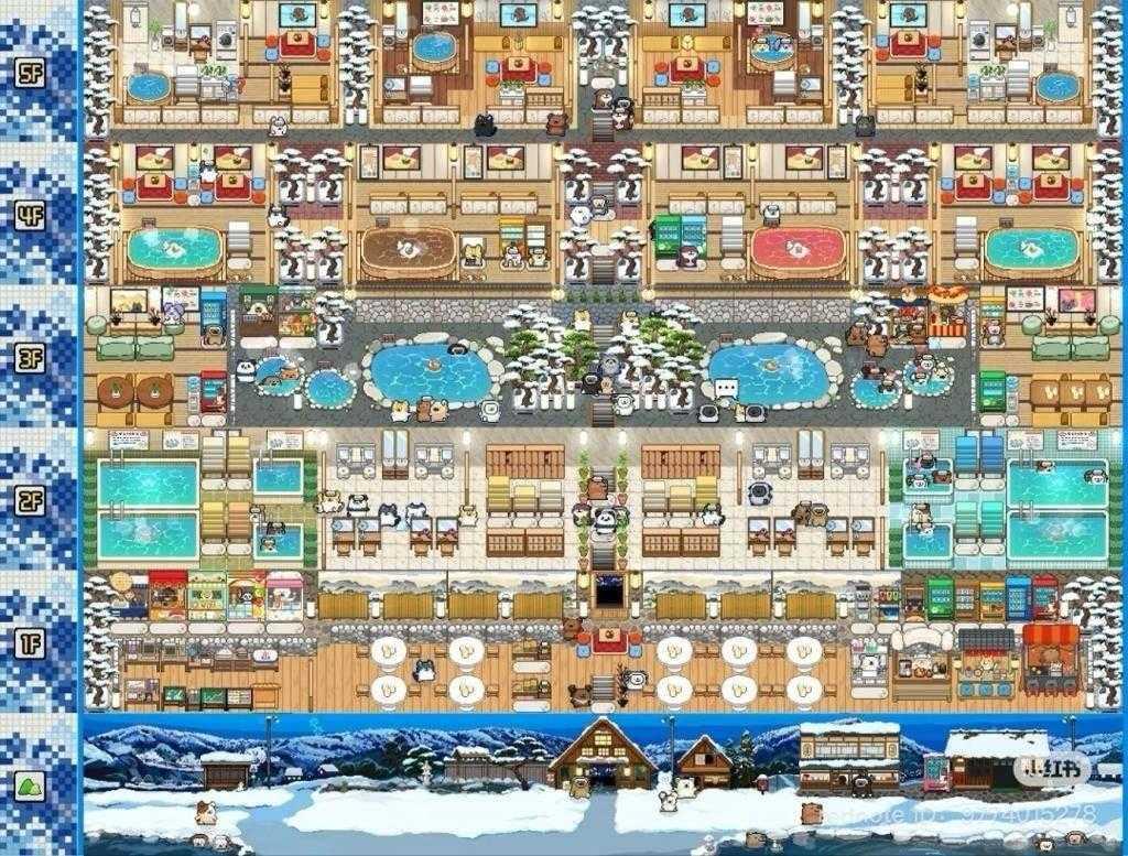 《线条小狗：动物温泉》夏日免费更新清爽上线，88折感受“温泉×萌物双重治愈！