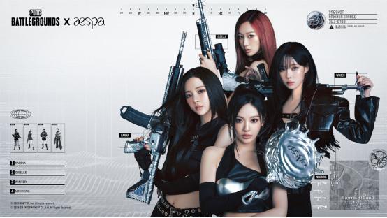 《PUBG》联动aespa内容公布