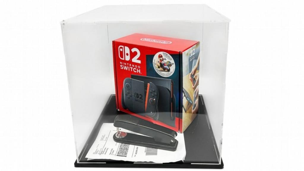 被游戏商店钉坏的Switch 2公开拍卖 出价突破20万美元