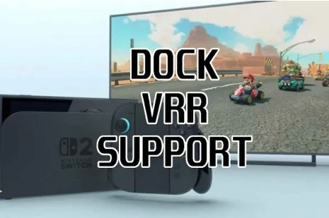 博主用Steam Deck破解Switch2底座秘密 实锤支持VRR
