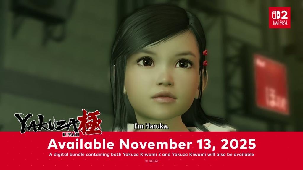《如龙：极》《如龙：极2》11月13日登陆Switch 2