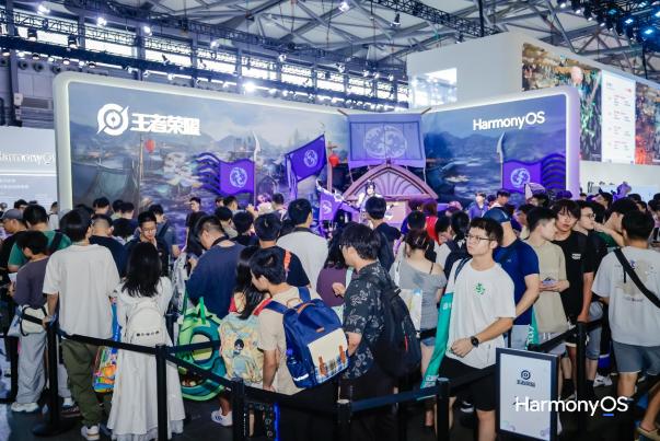 ChinaJoy首日直击：50+款鸿蒙游戏引爆玩家热潮