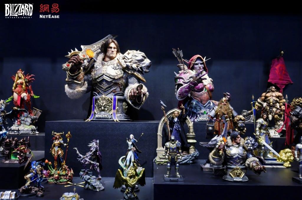 28.8万元送到家！暴雪在CJ现场展示2米高巫妖王雕像