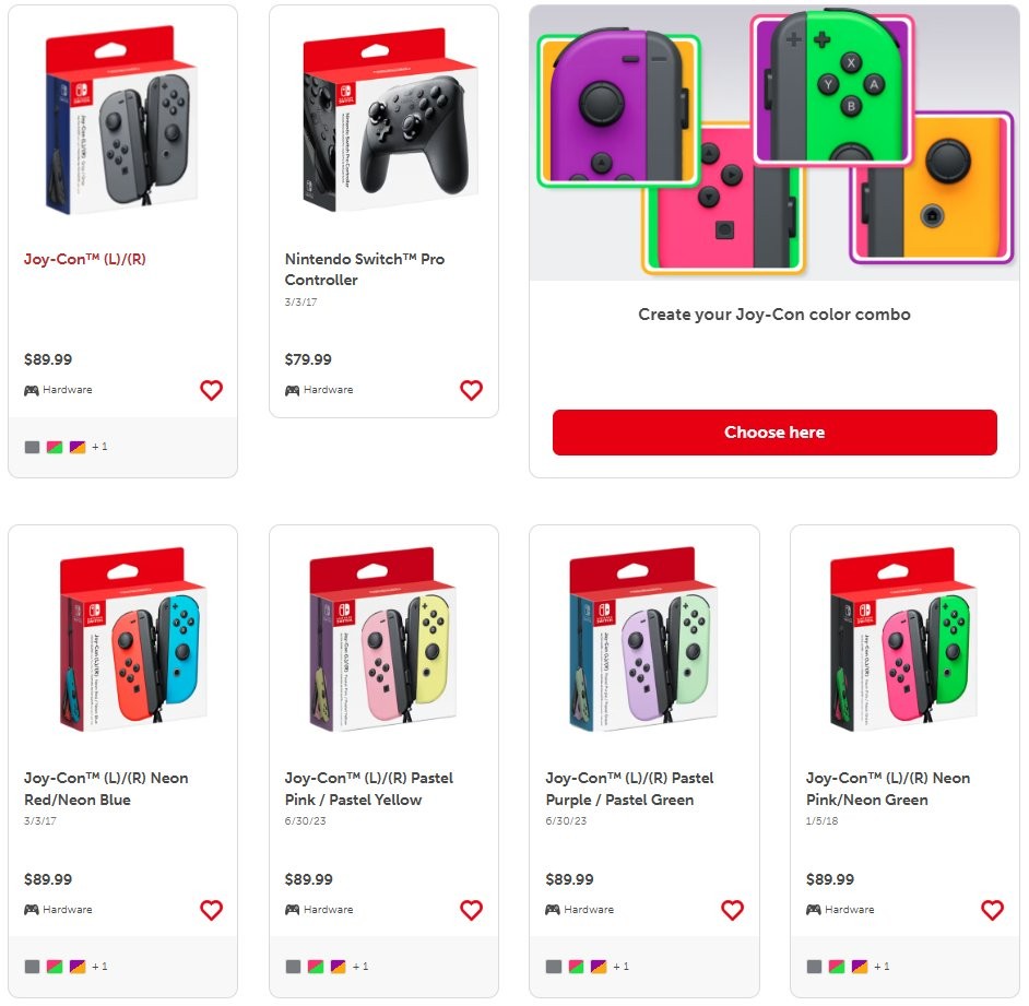 晚买享涨价？ 美任公布switch及其配件涨价细节