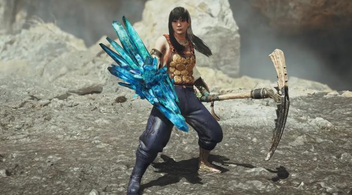 《怪物猎人：荒野》新更新即将上线 超酷巨型冰镐武器登场