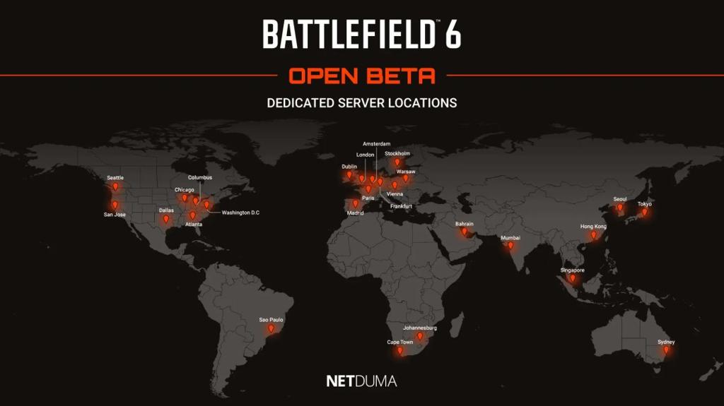 《战地6》BETA公测服务器地图 确认有港服