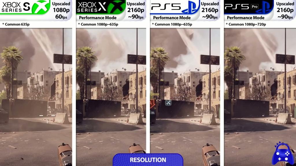 《战地6》主机版本对比 Xbox Series S也能稳定60帧
