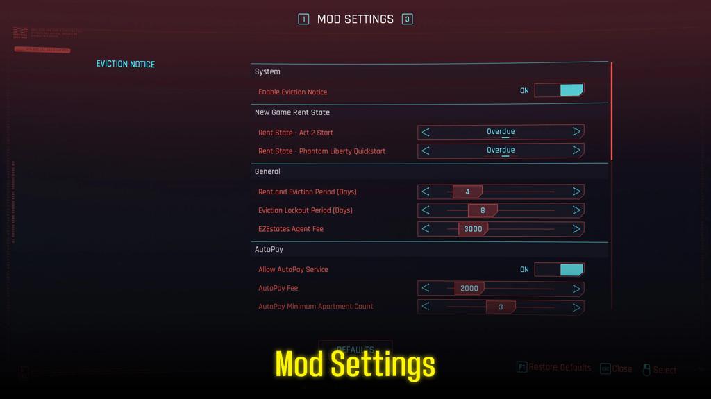 《赛博朋克2077》完整租房MOD 体验真实租房压力