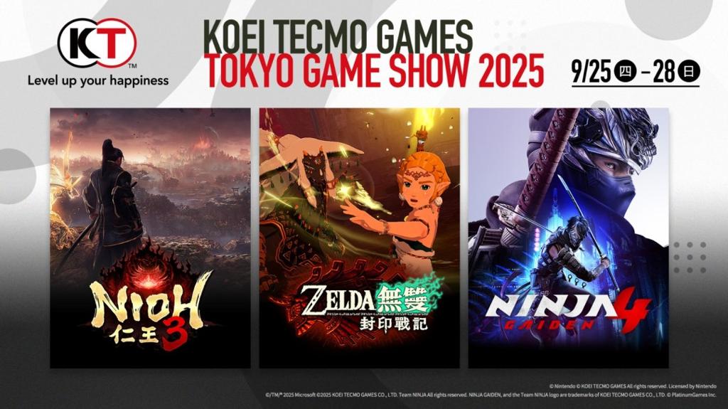  KOEI TECMO GAMES决定参展「东京电玩展2025」  ～同步公开参展作品～ 