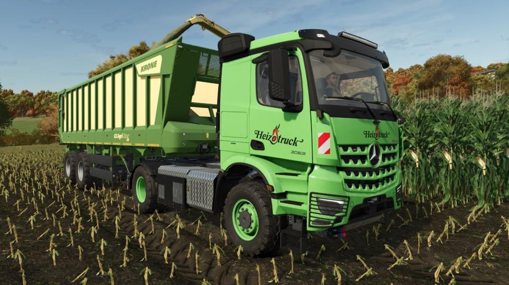 《Farming Simulator 25》 内容扩展包“Mercedes-Benz “发布