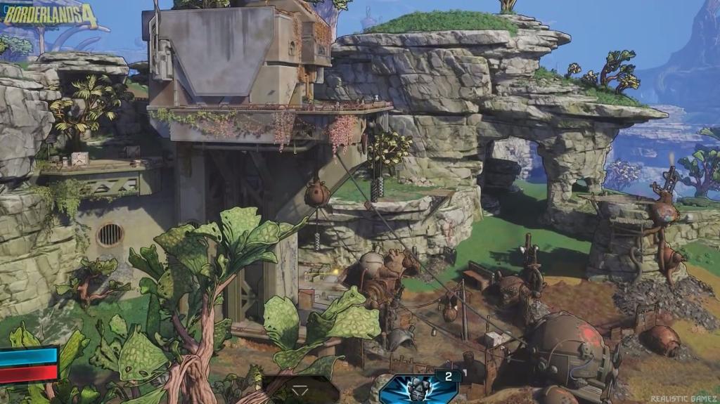 《无主之地4》和《无主之地3》画面对比视频