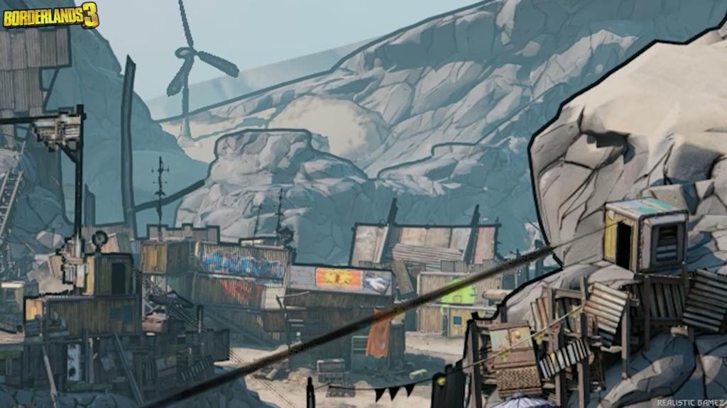 《无主之地4》和《无主之地3》画面对比视频