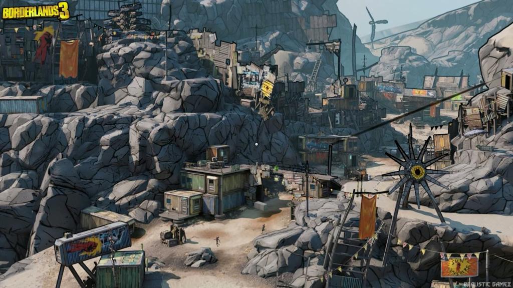 《无主之地4》和《无主之地3》画面对比视频