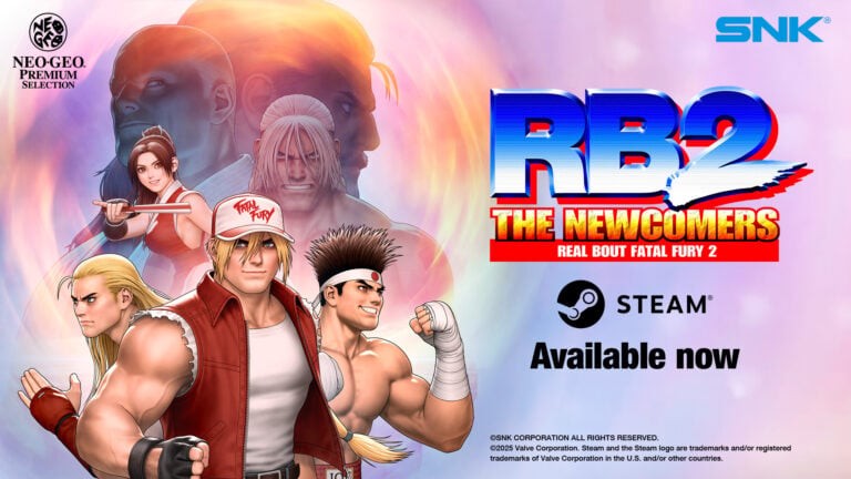 经典移植！《REAL BOUT 饿狼传说2 -THE NEW COMERS-》上线steam