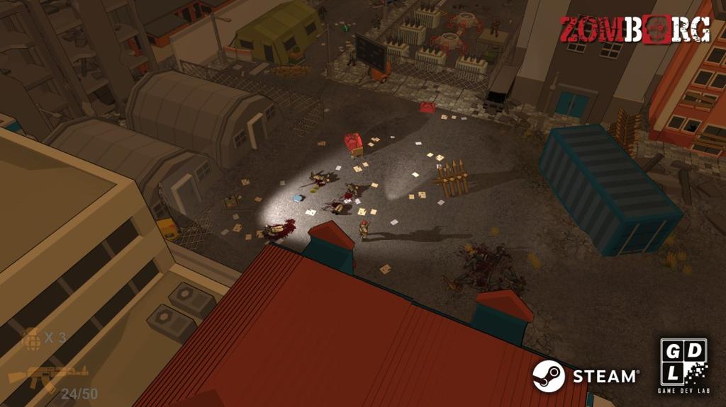 Steam喜加一！末世丧尸策略射击游戏《Zomborg》