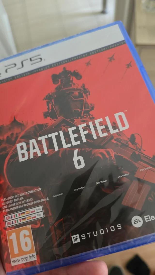 这还是EA？《战地6》PS5实体版偷跑 无需下载就能游玩