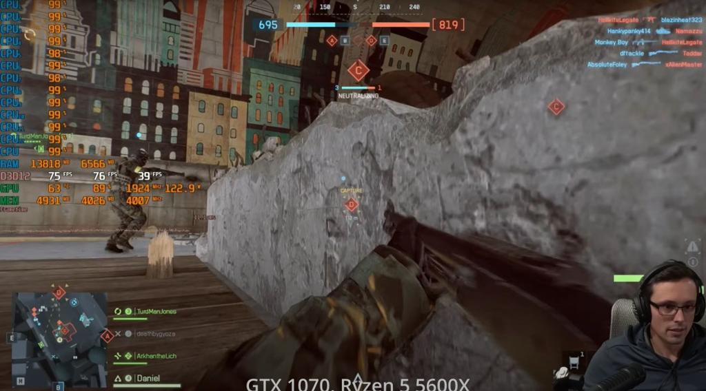 《战地6》优化贼好 将近10年的GTX 1070也能流畅2K玩