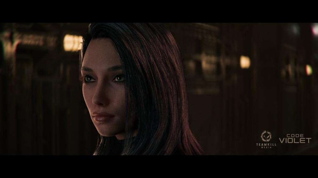 《Code Violet》女主角模型图 漂亮性感诱惑