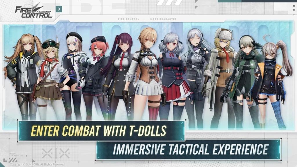 少前TPS新作《少女前线:火力控制》 泰国地区抢先测试