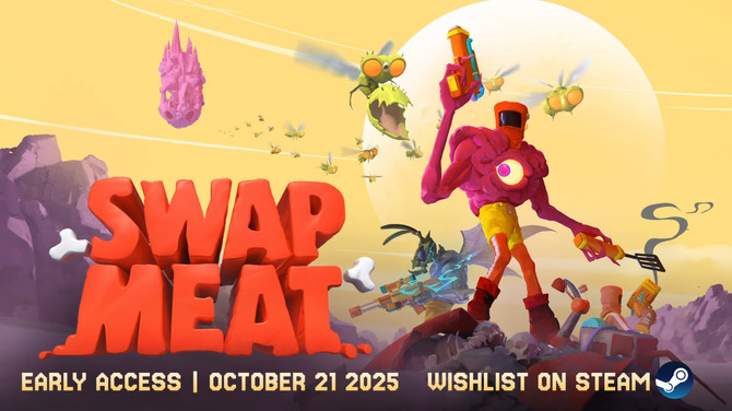 《血肉交换》抢先体验开启 怪诞风动作类肉鸽射击