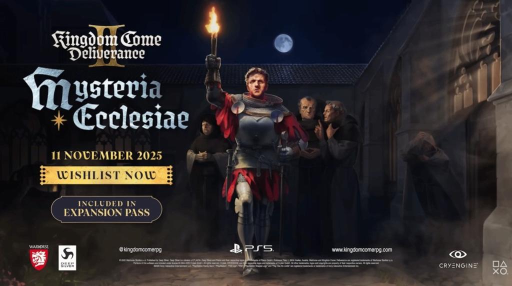 《天国：拯救2》第3个剧情DLC预告 11月12日上线