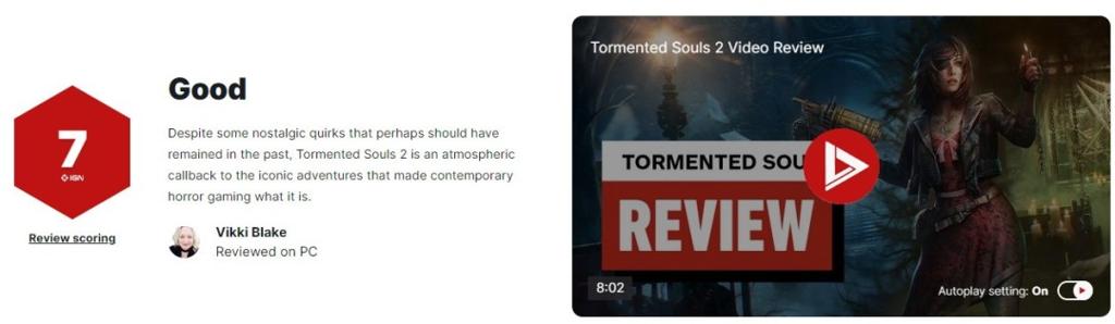 《受折磨的灵魂2》IGN评7分 引人入胜的恐怖游戏