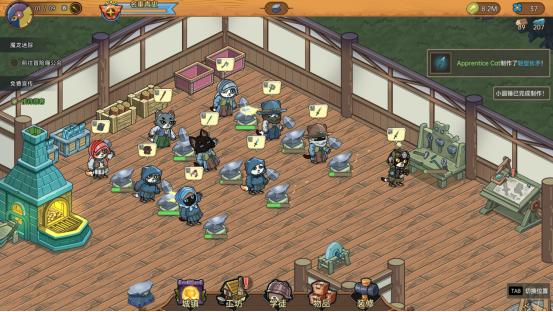 工坊里来了位猫师傅 休闲模拟经营游戏《喵喵工坊》Steam商店页面公开