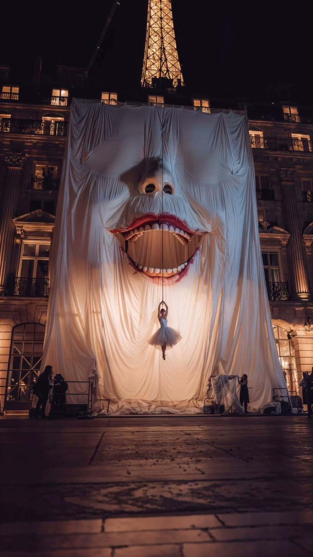 想象力拉满了！AI创作的万圣节表演视频